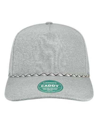 LEGACY The Caddy Rope Adjustable Cap - Heather Grey Front