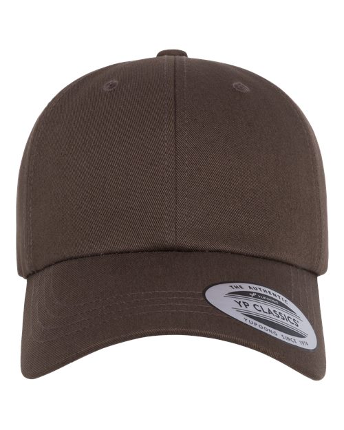 YP Classics Classic Dad Hat - Brown Front