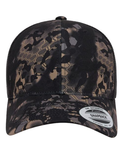 YP Classics Retro Trucker Cap - Obskura Nox Front