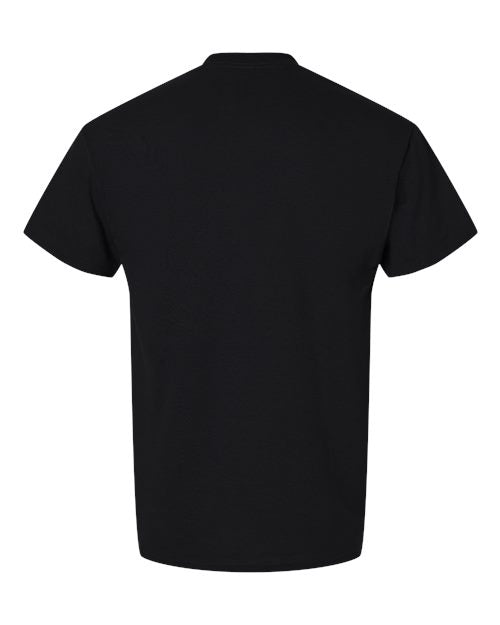 Unisex DryBlend® Tall T-Shirt - Black Back