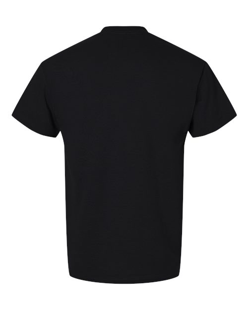 Unisex DryBlend® Tall T-Shirt - Black Back