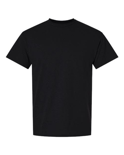 Unisex DryBlend® Tall T-Shirt - Black Front