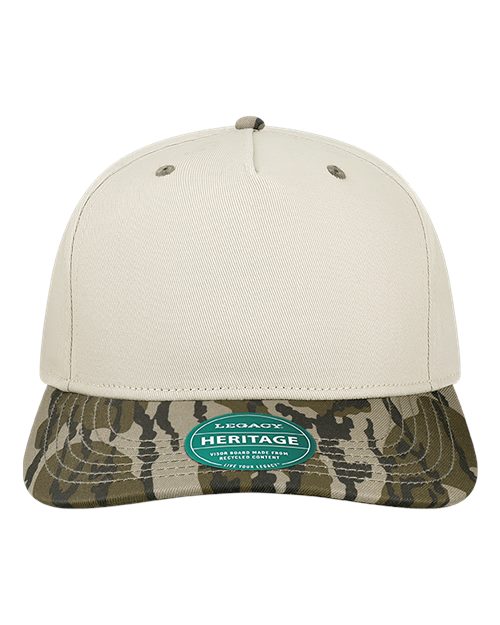 LEGACY Heritage Twill Cap - Stone/ BottomLand Front
