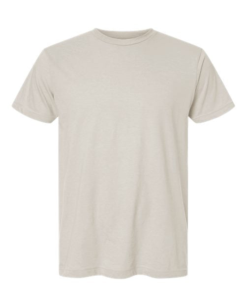 Tultex Unisex Fine Jersey T-Shirt - Heather Stone Front