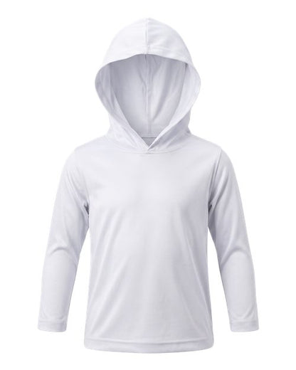 Paragon Toddler Bahama Hooded Long Sleeve T-Shirt - White Front