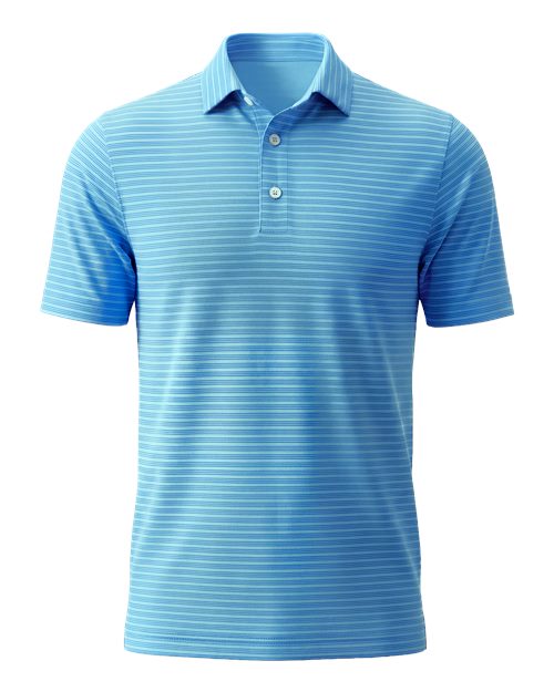 Paragon Men's Shadow Polo - Reef Blue Front