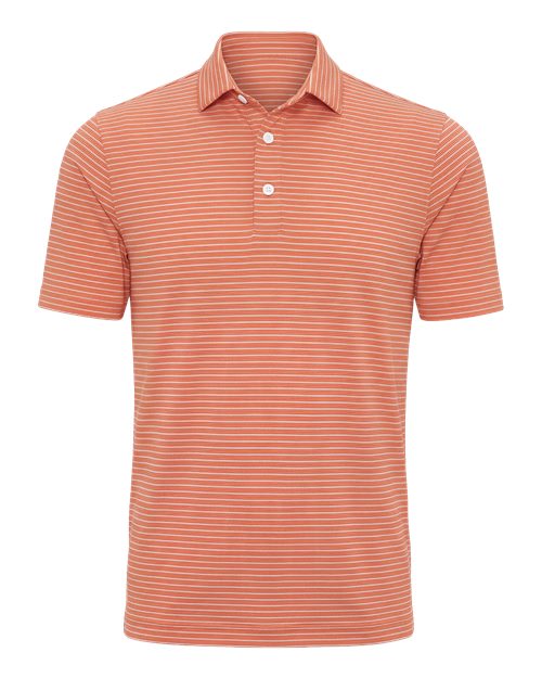 Paragon Men's Shadow Polo - Salmon Front