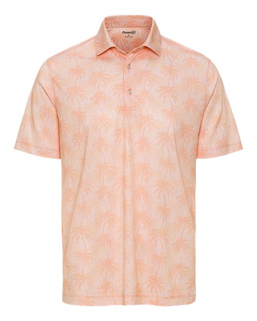 Paragon Men's Charleston Sublimated Polo - Coral Front