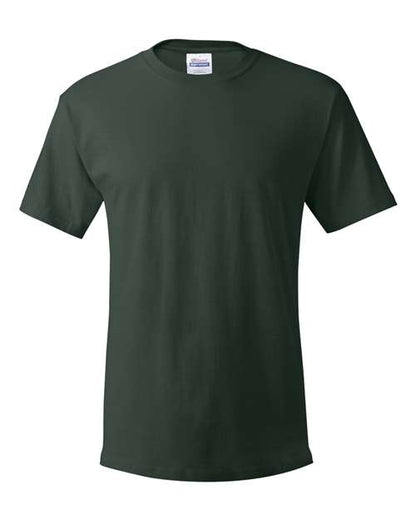 Hanes Unisex Essential-T T-Shirt - Deep Forest Front