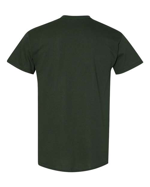 Unisex Heavy Cotton™ T-Shirt - Forest Green Back