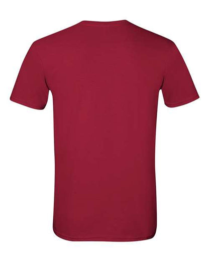 Unisex Softstyle® T-Shirt - Cardinal Red Back