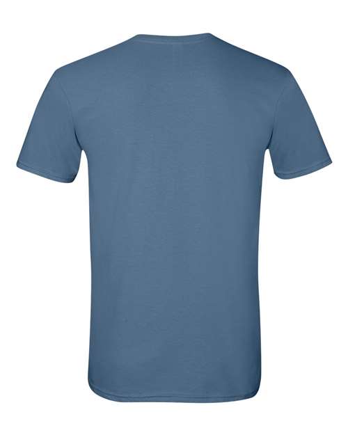 Unisex Softstyle® T-Shirt - Indigo Blue Back