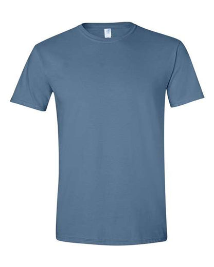 Unisex Softstyle® T-Shirt - Indigo Blue Front