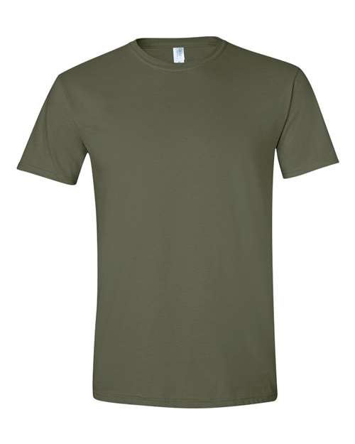 Unisex Softstyle® T-Shirt - Military Green Front