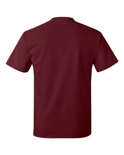 Unisex Authentic T-Shirt - Maroon Back