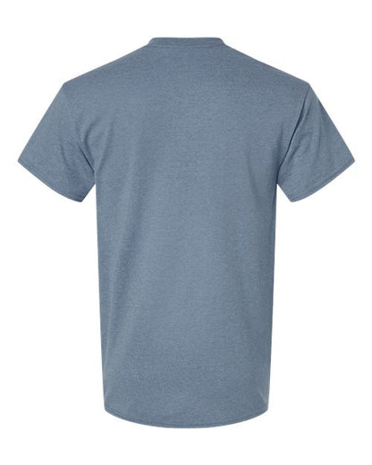 Unisex Ultra Cotton® T-Shirt - Heather Indigo Back