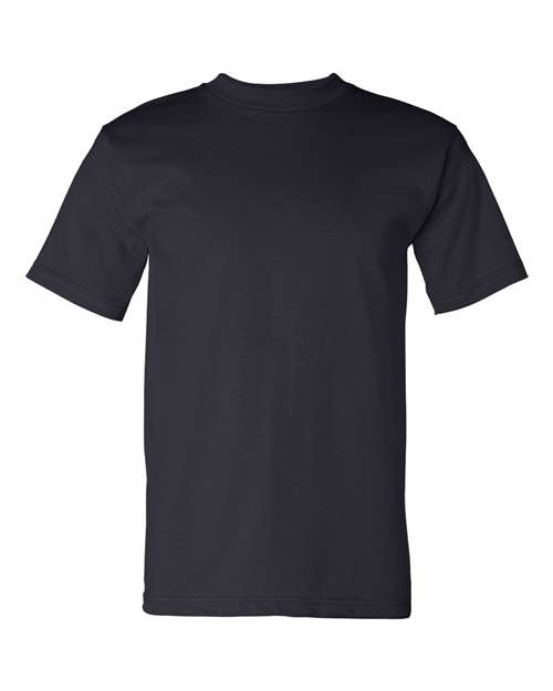 Bayside Unisex USA-Made Heavyweight T-Shirt - Navy Front