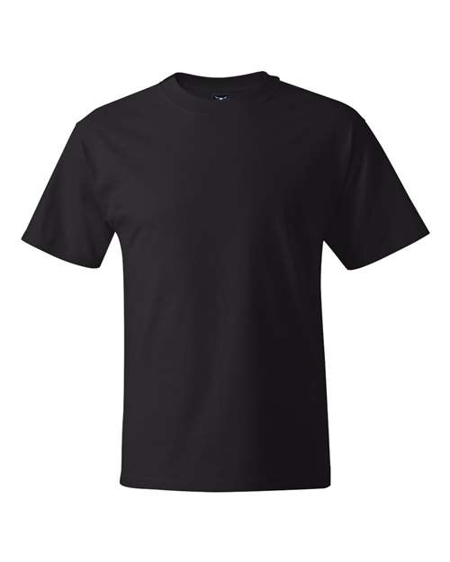 Hanes Unisex Beefy-T® T-Shirt - Black Front