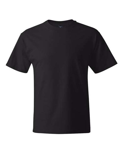 Hanes Unisex Beefy-T® T-Shirt - Black Front