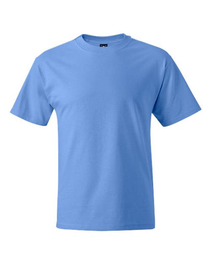 Hanes Unisex Beefy-T® T-Shirt - Carolina Blue Front