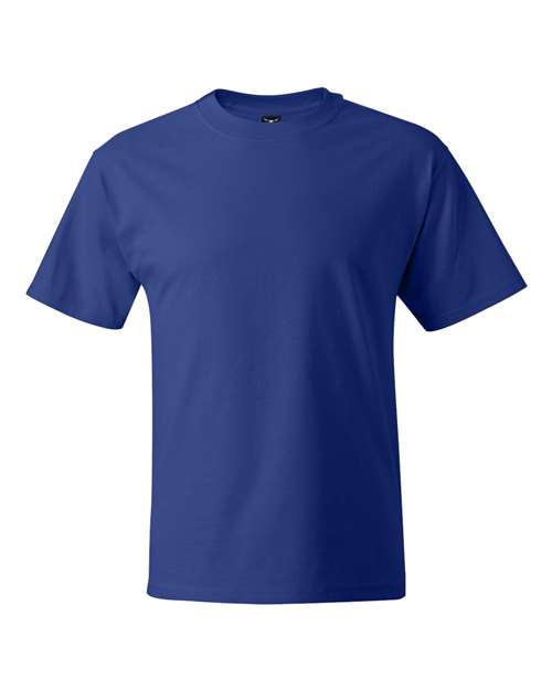 Hanes Unisex Beefy-T® T-Shirt - Deep Royal Front