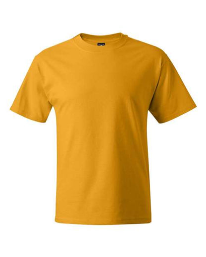Hanes Unisex Beefy-T® T-Shirt - Gold Front