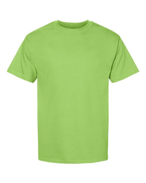 Hanes Unisex Beefy-T® T-Shirt - Lime Front