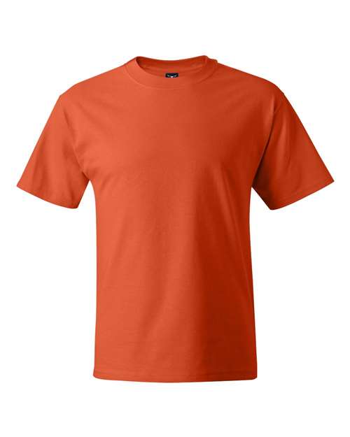 Hanes Unisex Beefy-T® T-Shirt - Orange Front