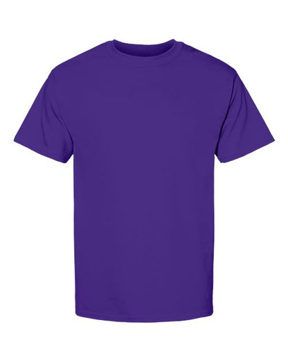 Hanes Unisex Beefy-T® T-Shirt - Purple Front