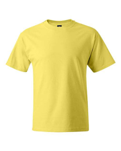 Hanes Unisex Beefy-T® T-Shirt - Yellow Front