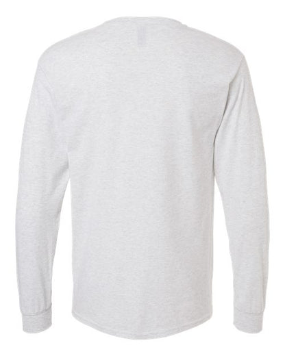 Unisex Heavy Cotton™ Long Sleeve T-Shirt - Ash Back