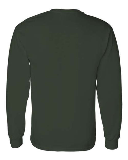 Unisex Heavy Cotton™ Long Sleeve T-Shirt - Forest Back