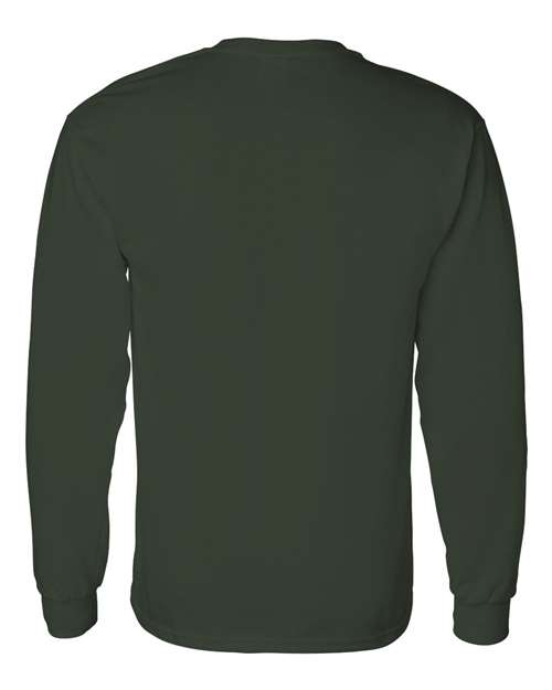Unisex Heavy Cotton™ Long Sleeve T-Shirt - Forest Back
