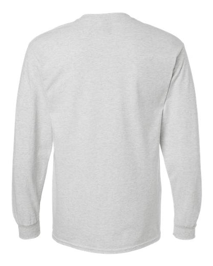 Unisex Ultra Cotton® Long Sleeve T-Shirt - Ash Back
