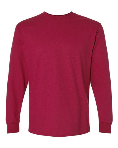 Unisex Ultra Cotton® Long Sleeve T-Shirt - Cardinal Red Front