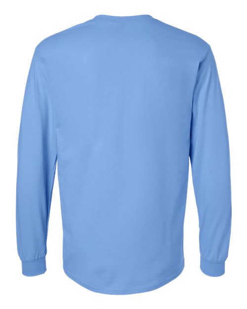 Unisex Ultra Cotton® Long Sleeve T-Shirt - Carolina Blue Back