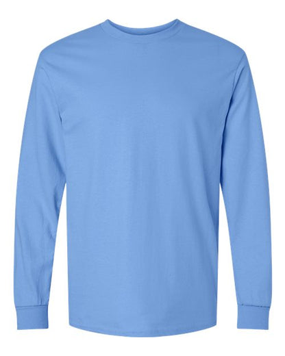 Unisex Ultra Cotton® Long Sleeve T-Shirt - Carolina Blue Front