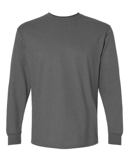 Unisex Ultra Cotton® Long Sleeve T-Shirt - Charcoal Front