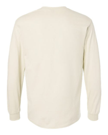 Unisex Ultra Cotton® Long Sleeve T-Shirt - Natural Back
