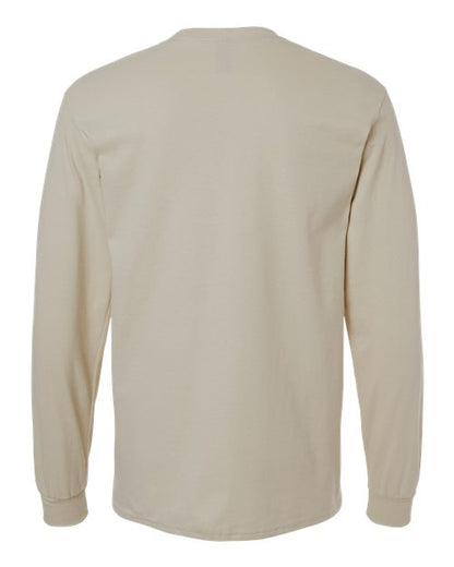 Unisex Ultra Cotton® Long Sleeve T-Shirt - Sand Back