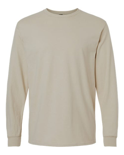 Unisex Ultra Cotton® Long Sleeve T-Shirt - Sand Front