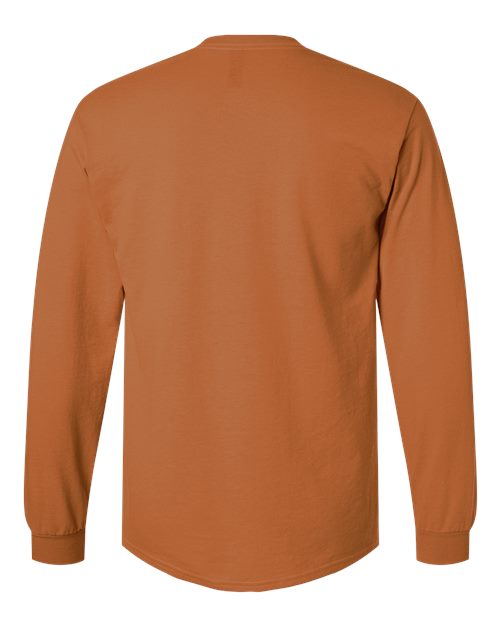 Unisex Ultra Cotton® Long Sleeve T-Shirt - Texas Orange Back