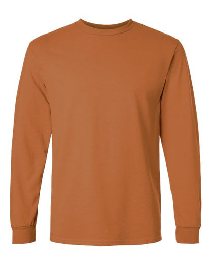 Unisex Ultra Cotton® Long Sleeve T-Shirt - Texas Orange Front