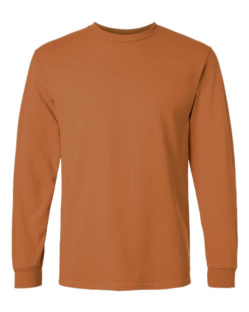 Unisex Ultra Cotton® Long Sleeve T-Shirt - Texas Orange Front