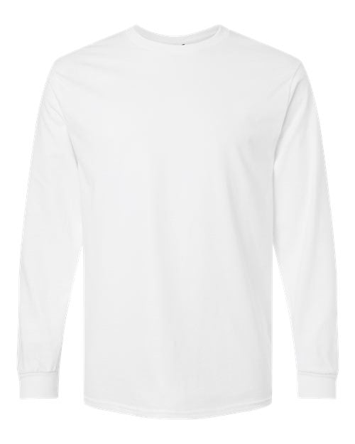 Unisex Ultra Cotton® Long Sleeve T-Shirt - White Front