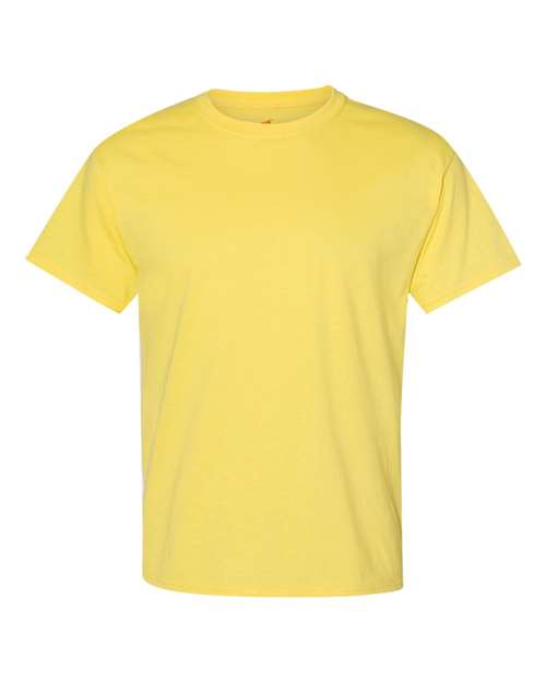 Hanes Unisex EcoSmart® T-Shirt - Yellow Front