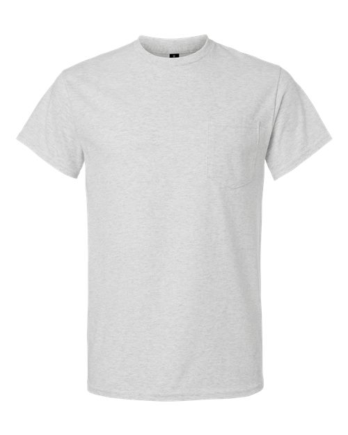 Unisex Ultra Cotton® Pocket T-Shirt - Ash Front