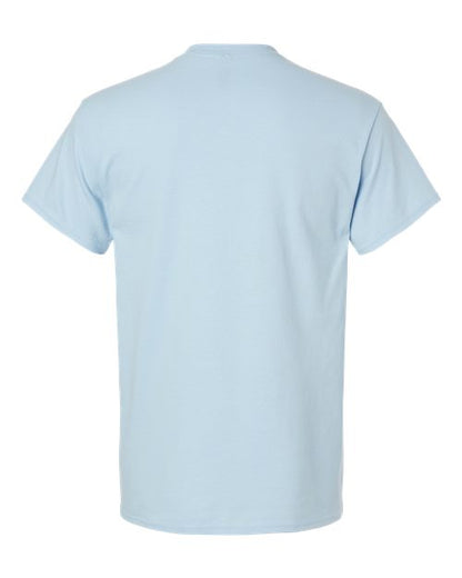 Unisex Ultra Cotton® Pocket T-Shirt - Light Blue Back