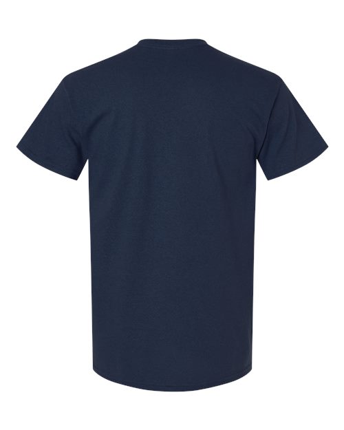 Unisex Ultra Cotton® Pocket T-Shirt - Navy Back