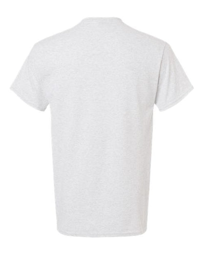 Unisex DryBlend® Pocket T-Shirt - Ash Back